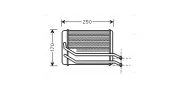 Wärmetauscher, Innenraumheizung AVA QUALITY COOLING HY6118