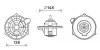 Innenraumgebläse 12 V AVA QUALITY COOLING HY8404
