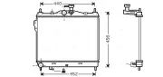 Kühler, Motorkühlung AVA QUALITY COOLING HYA2101