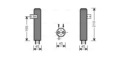 Trockner, Klimaanlage AVA QUALITY COOLING HYD157 Bild Trockner, Klimaanlage AVA QUALITY COOLING HYD157