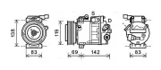 Kompressor, Klimaanlage AVA Clever Choice HYK281