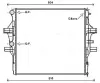 Kühler, Motorkühlung AVA QUALITY COOLING IV2125
