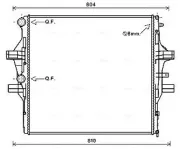 Kühler, Motorkühlung AVA QUALITY COOLING IV2125