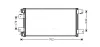 Kondensator, Klimaanlage AVA QUALITY COOLING JE5074