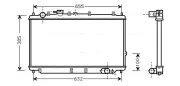 Kühler, Motorkühlung AVA QUALITY COOLING KA2016