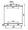 Kühler, Motorkühlung AVA QUALITY COOLING KA2172