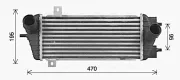 Ladeluftkühler AVA QUALITY COOLING KA4324