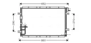 Kondensator, Klimaanlage AVA QUALITY COOLING KA5030