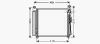 Kondensator, Klimaanlage AVA QUALITY COOLING KA5065D