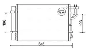 Kondensator, Klimaanlage AVA QUALITY COOLING KA5206D