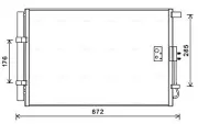 Kondensator, Klimaanlage AVA QUALITY COOLING KA5229D