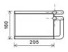 Wärmetauscher, Innenraumheizung AVA QUALITY COOLING KA6197