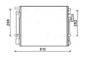 Kondensator, Klimaanlage AVA QUALITY COOLING KAA5149D