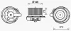 Innenraumgebl&auml;se AVA QUALITY COOLING ME8287