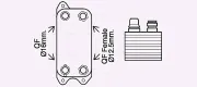 Ölkühler, Automatikgetriebe AVA QUALITY COOLING MS3686