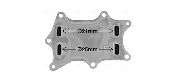 Ölkühler, Motoröl AVA QUALITY COOLING MS3760