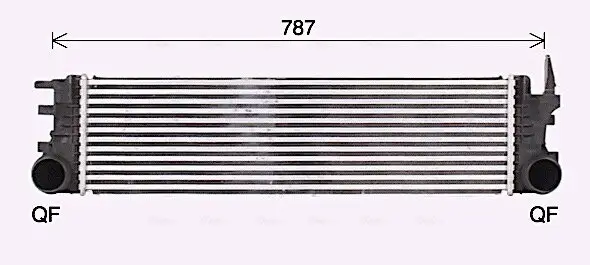 Ladeluftkühler AVA Clever Choice MS4721