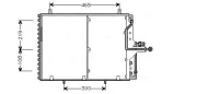 Kondensator, Klimaanlage AVA QUALITY COOLING MS5169