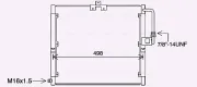 Kondensator, Klimaanlage AVA QUALITY COOLING MS5709