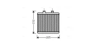 Wärmetauscher, Innenraumheizung AVA QUALITY COOLING MS6472