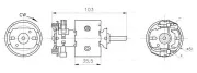 Innenraumgebläse 12 V AVA QUALITY COOLING MS8783
