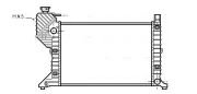 Kühler, Motorkühlung AVA QUALITY COOLING MSA2181