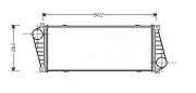 Ladeluftkühler AVA QUALITY COOLING MSA4217