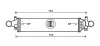 Ladeluftkühler AVA QUALITY COOLING MSA4658