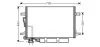 Kondensator, Klimaanlage AVA QUALITY COOLING MSA5307D