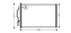 Kondensator, Klimaanlage AVA QUALITY COOLING MSA5605