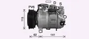 Kompressor, Klimaanlage 12 V AVA Clever Choice MSAK737
