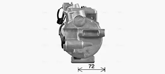 Kompressor, Klimaanlage 12 V AVA QUALITY COOLING MSAK742 Bild Kompressor, Klimaanlage 12 V AVA QUALITY COOLING MSAK742