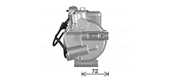Kompressor, Klimaanlage AVA QUALITY COOLING MSAK759 Bild Kompressor, Klimaanlage AVA QUALITY COOLING MSAK759