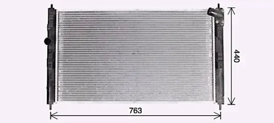 Kühler, Motorkühlung AVA QUALITY COOLING MT2276 Bild Kühler, Motorkühlung AVA QUALITY COOLING MT2276