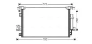 Kondensator, Klimaanlage AVA QUALITY COOLING MT5210D