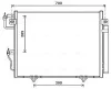 Kondensator, Klimaanlage AVA Clever Choice MT5231D