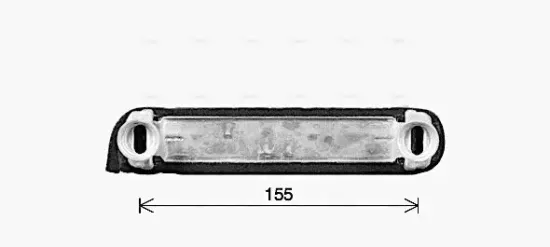 Wärmetauscher, Innenraumheizung AVA QUALITY COOLING MSA6400 Bild Wärmetauscher, Innenraumheizung AVA QUALITY COOLING MSA6400