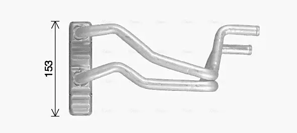 Wärmetauscher, Innenraumheizung AVA QUALITY COOLING MT6287
