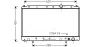 Kühler, Motorkühlung AVA QUALITY COOLING MTA2082