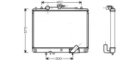 Kühler, Motorkühlung AVA QUALITY COOLING MTA2162