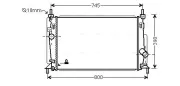Kühler, Motorkühlung AVA QUALITY COOLING MZ2237