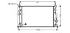 Kühler, Motorkühlung AVA QUALITY COOLING MZ2246