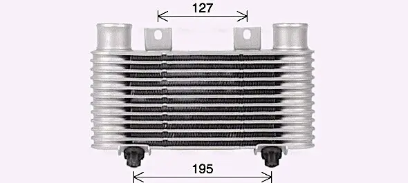 Ladeluftkühler AVA QUALITY COOLING MZ4239