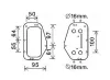 Ölkühler, Motoröl AVA QUALITY COOLING OL3684