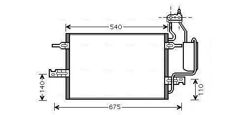 Ladeluftkühler AVA QUALITY COOLING MZ4244 Bild Ladeluftkühler AVA QUALITY COOLING MZ4244