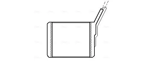 Wärmetauscher, Innenraumheizung AVA QUALITY COOLING OL6182