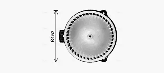 Innenraumgebläse 12 V AVA QUALITY COOLING OL8728 Bild Innenraumgebläse 12 V AVA QUALITY COOLING OL8728