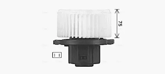 Innenraumgebläse 12 V AVA QUALITY COOLING OL8728 Bild Innenraumgebläse 12 V AVA QUALITY COOLING OL8728