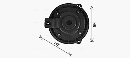 Innenraumgebläse 12 V AVA QUALITY COOLING OL8728 Bild Innenraumgebläse 12 V AVA QUALITY COOLING OL8728