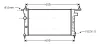 Kühler, Motorkühlung AVA QUALITY COOLING OLA2183